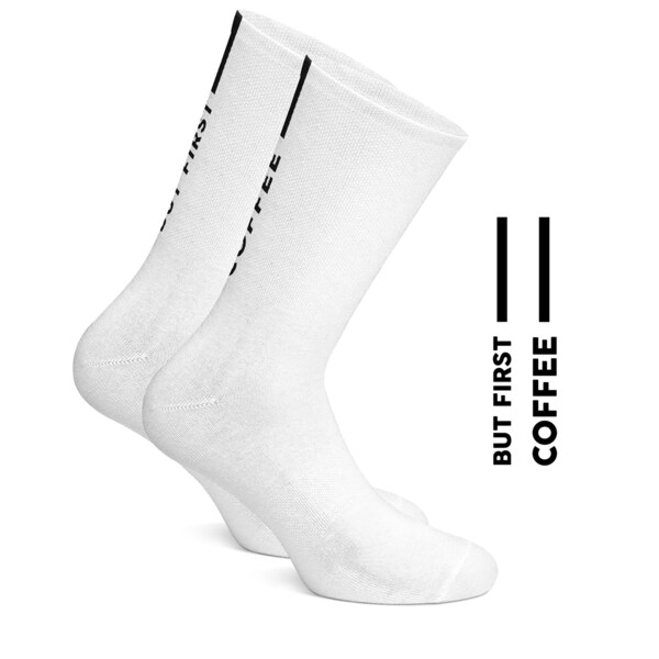 BUT FIRST COFFEE Cycling Socks 