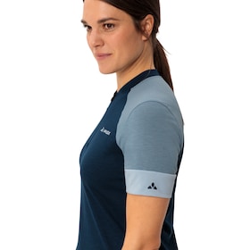 WOMEN‘S ALTISSIMO Q-ZIP SHIRT MTB-bikeshirt met korte mouwen voor dames
