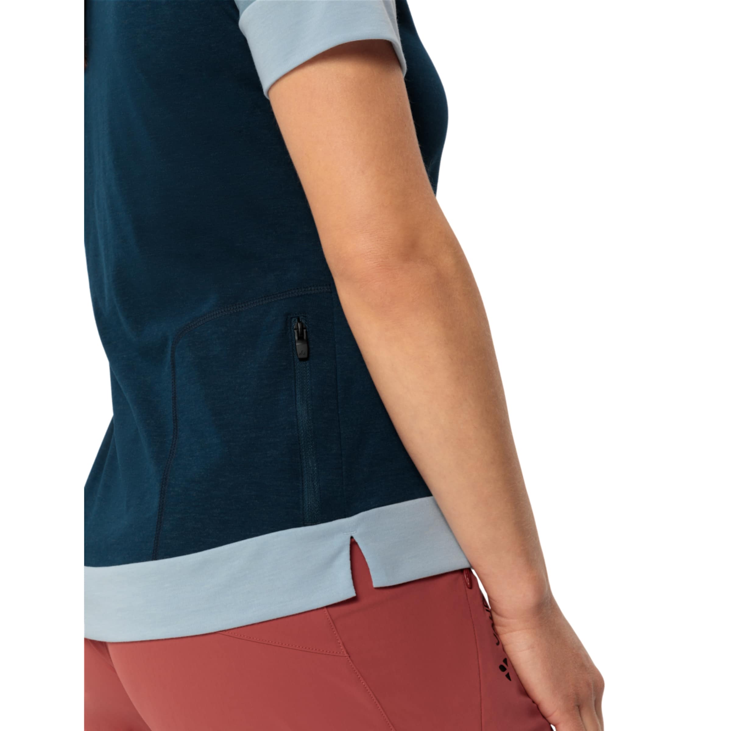 WOMEN‘S ALTISSIMO Q-ZIP SHIRT MTB-bikeshirt met korte mouwen voor dames