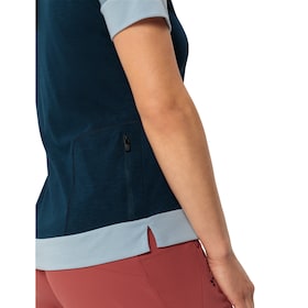 WOMEN‘S ALTISSIMO Q-ZIP SHIRT MTB-bikeshirt met korte mouwen voor dames