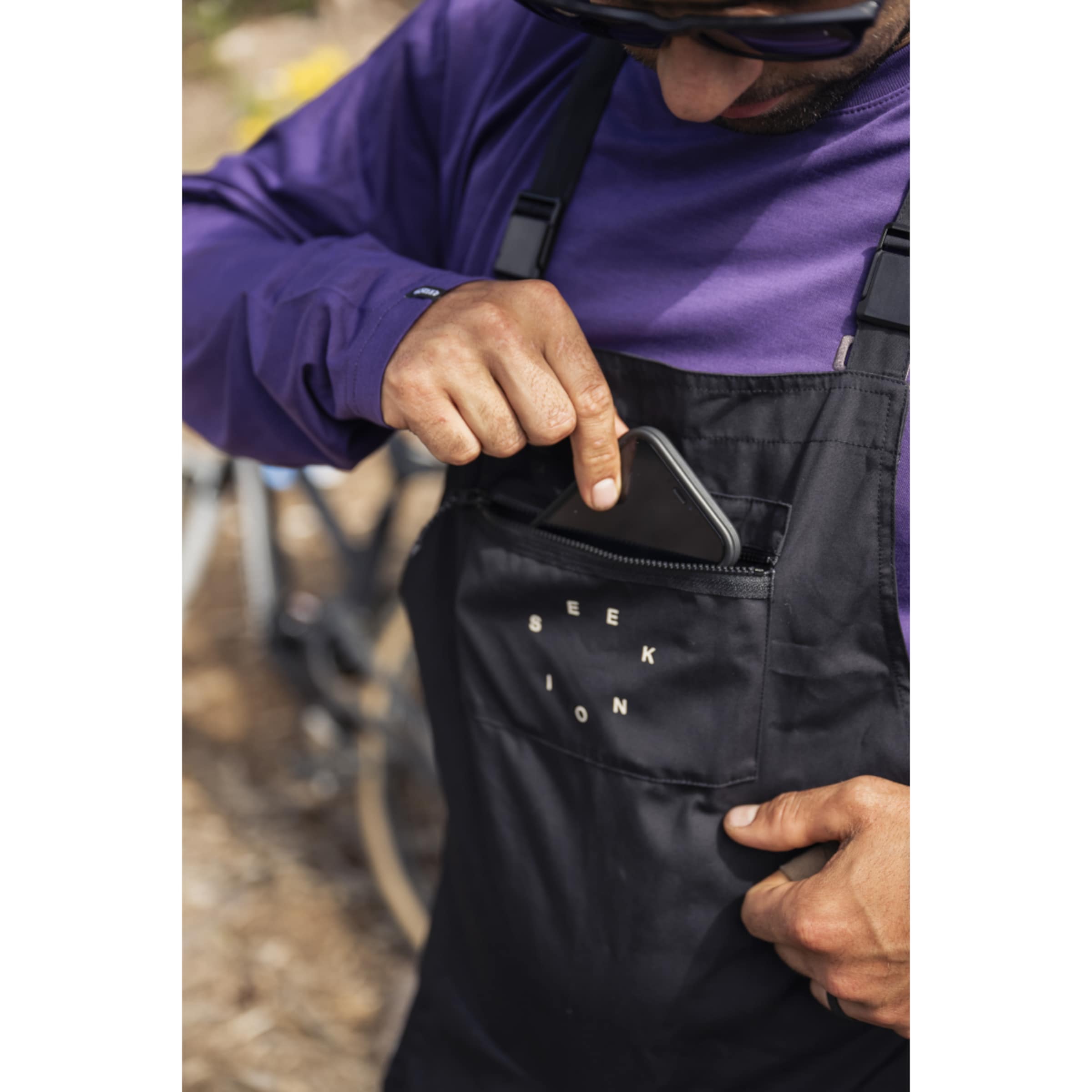 DUNGAREES HD_COTTON SEEK AMP salopette vtt