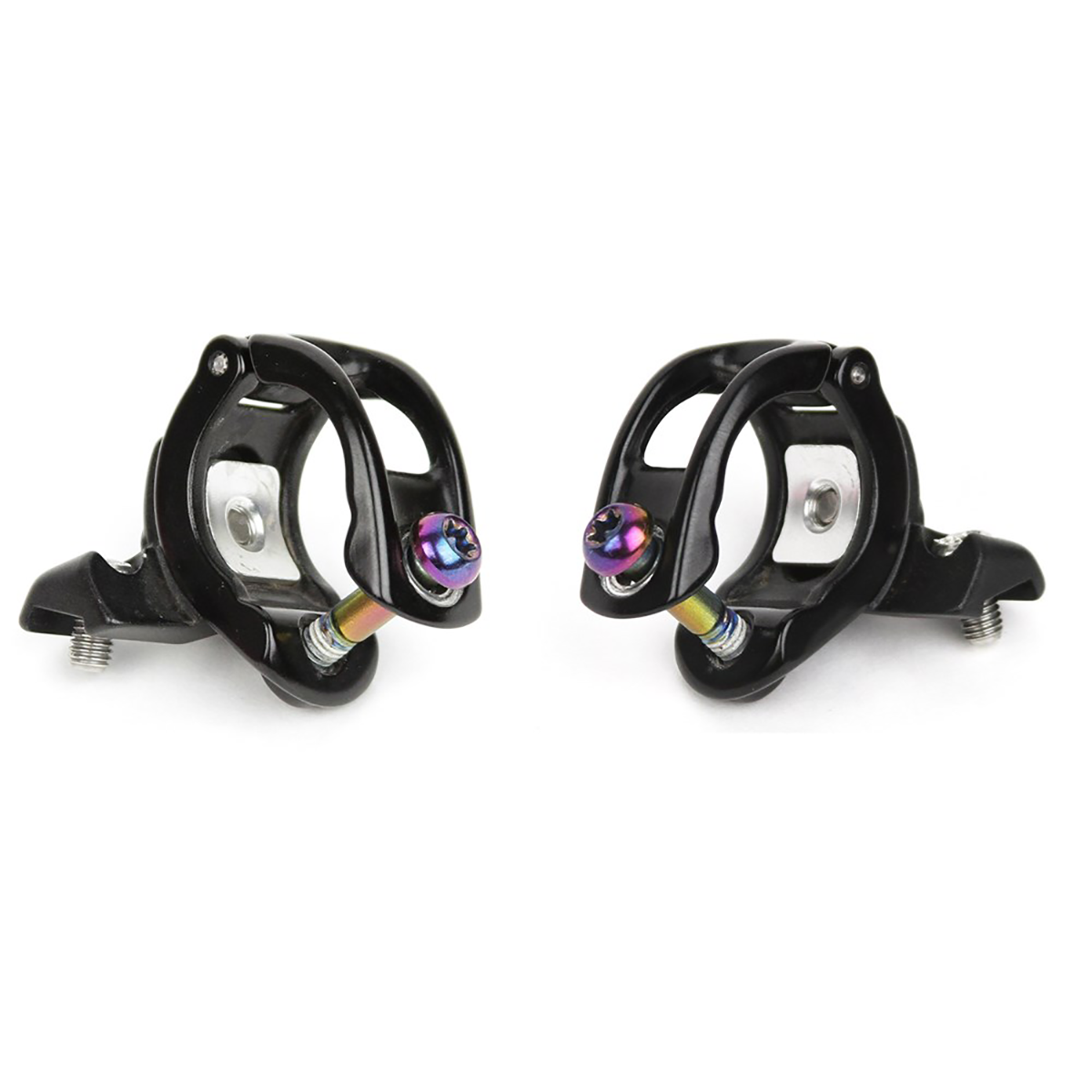 SRAM MatchMaker X Schelle mit Rainbow Bolts, links & rechts (Paar)