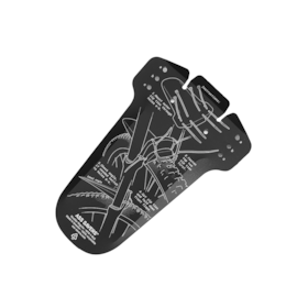 MFR-1 Mudder Regular Mudguard garde-boue pour fourche suspendue