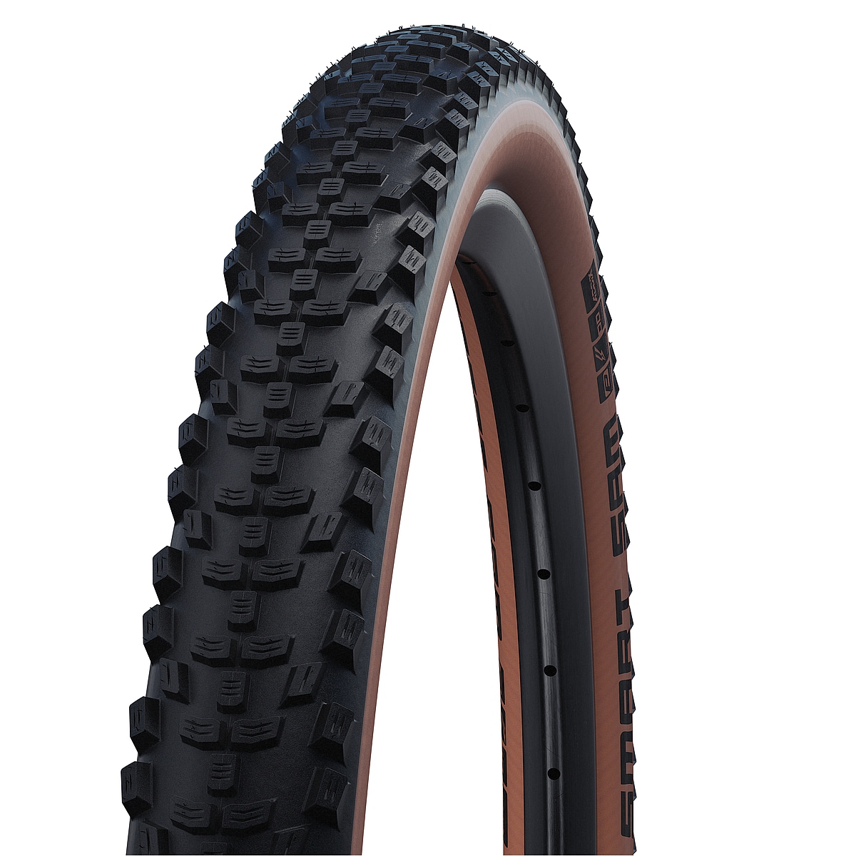 Schwalbe Smart Sam Performance RaceGuard DD E-50 Bronze Sidewall MTB-Drahtreifen