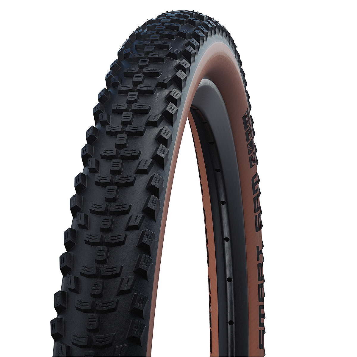 Schwalbe Smart Sam Performance RaceGuard DD E-50 Bronze Sidewall MTB-Drahtreifen