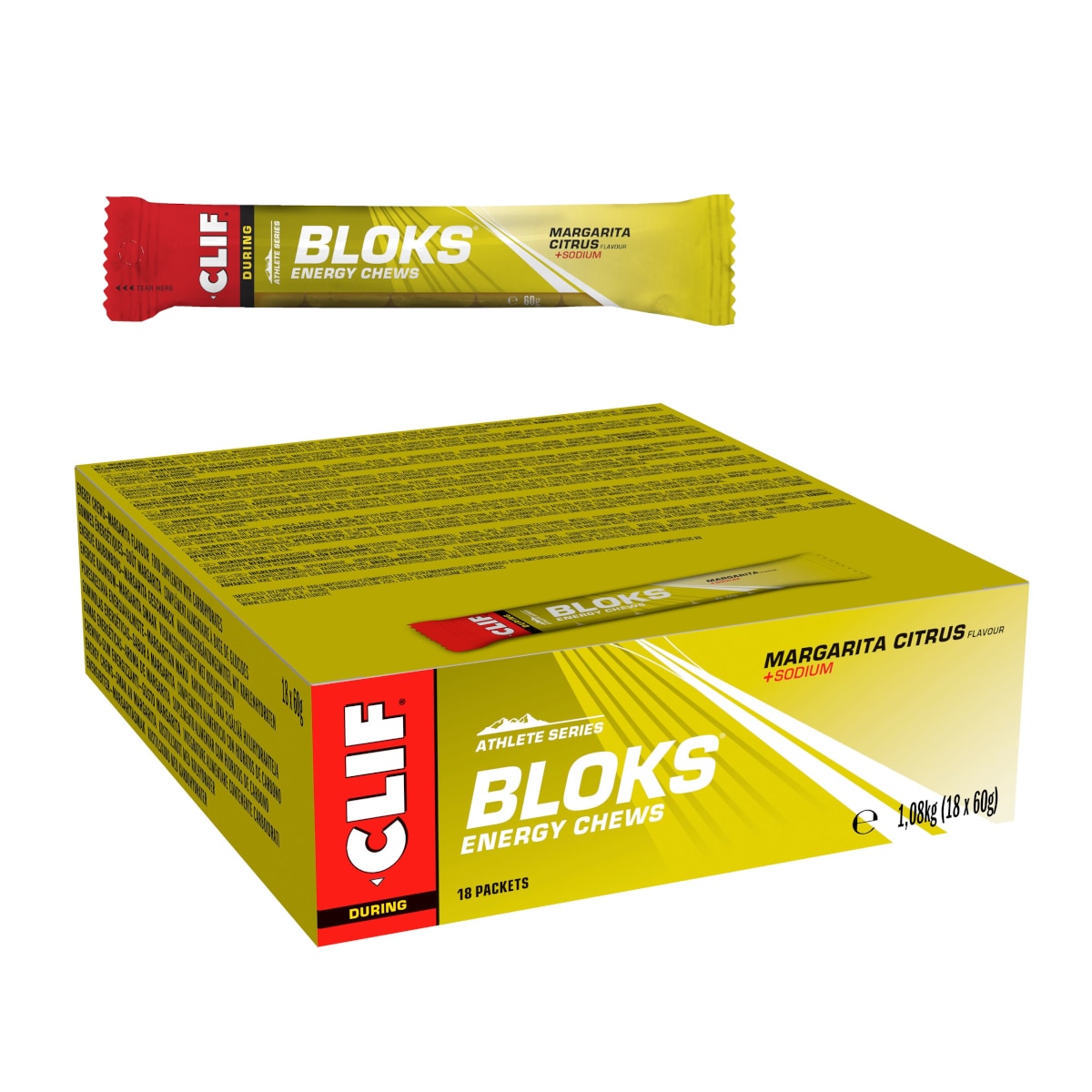 Clif Bar Bloks Energy Chews Gel-Fruchtgummi Shots