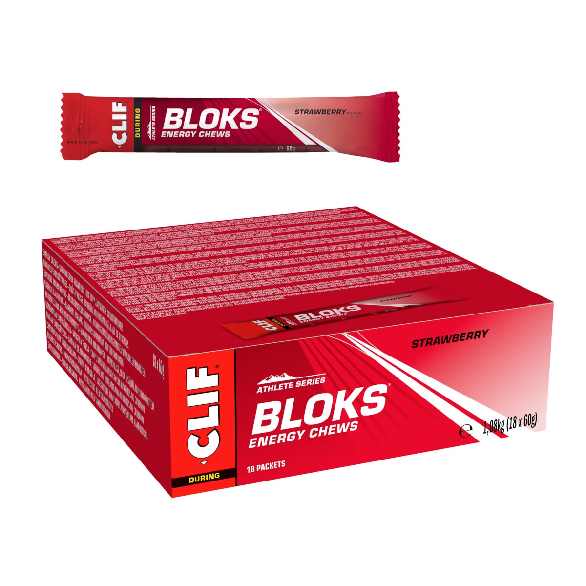 Clif Bar Bloks Energiewürfel - 18 Stück