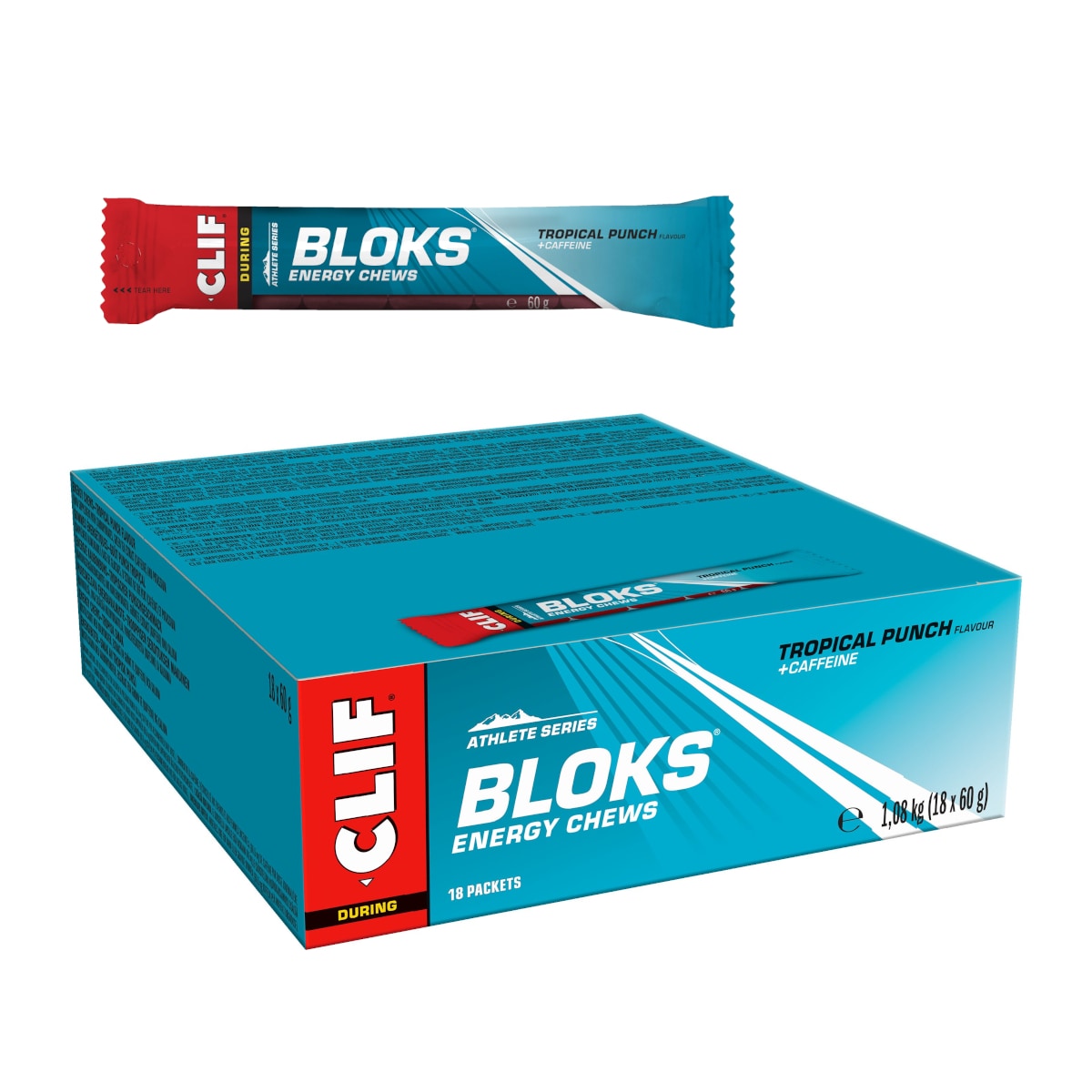 Clif Bar Bloks Energy Chews Gel-Fruchtgummi Shots