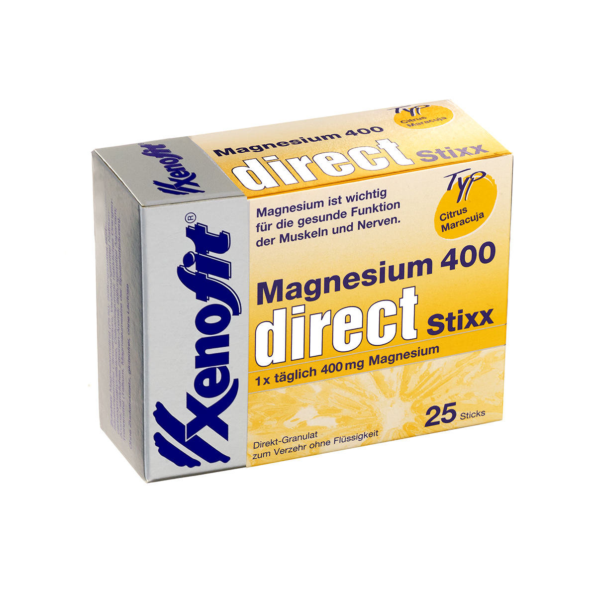 Xenofit Magnesium 400 direct Stixx Direkt-Granulat