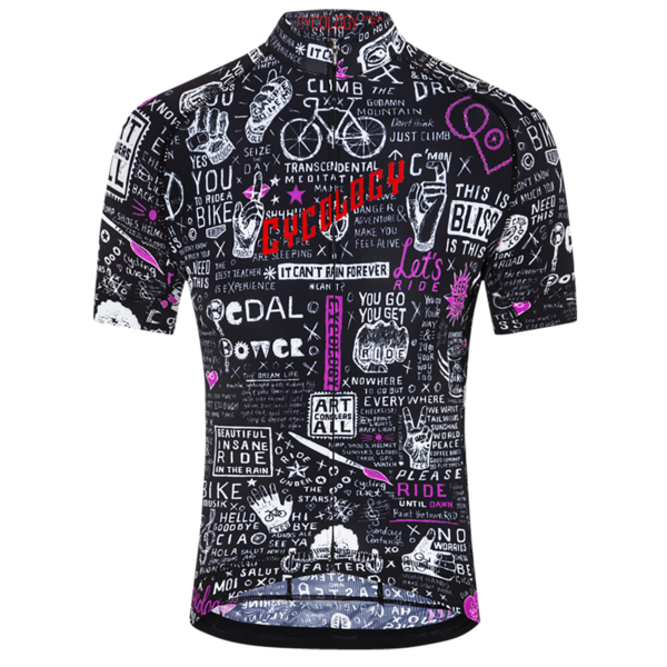 BIKE GRAFFITI MEN’S JERSEY Kurzarm Radtrikot