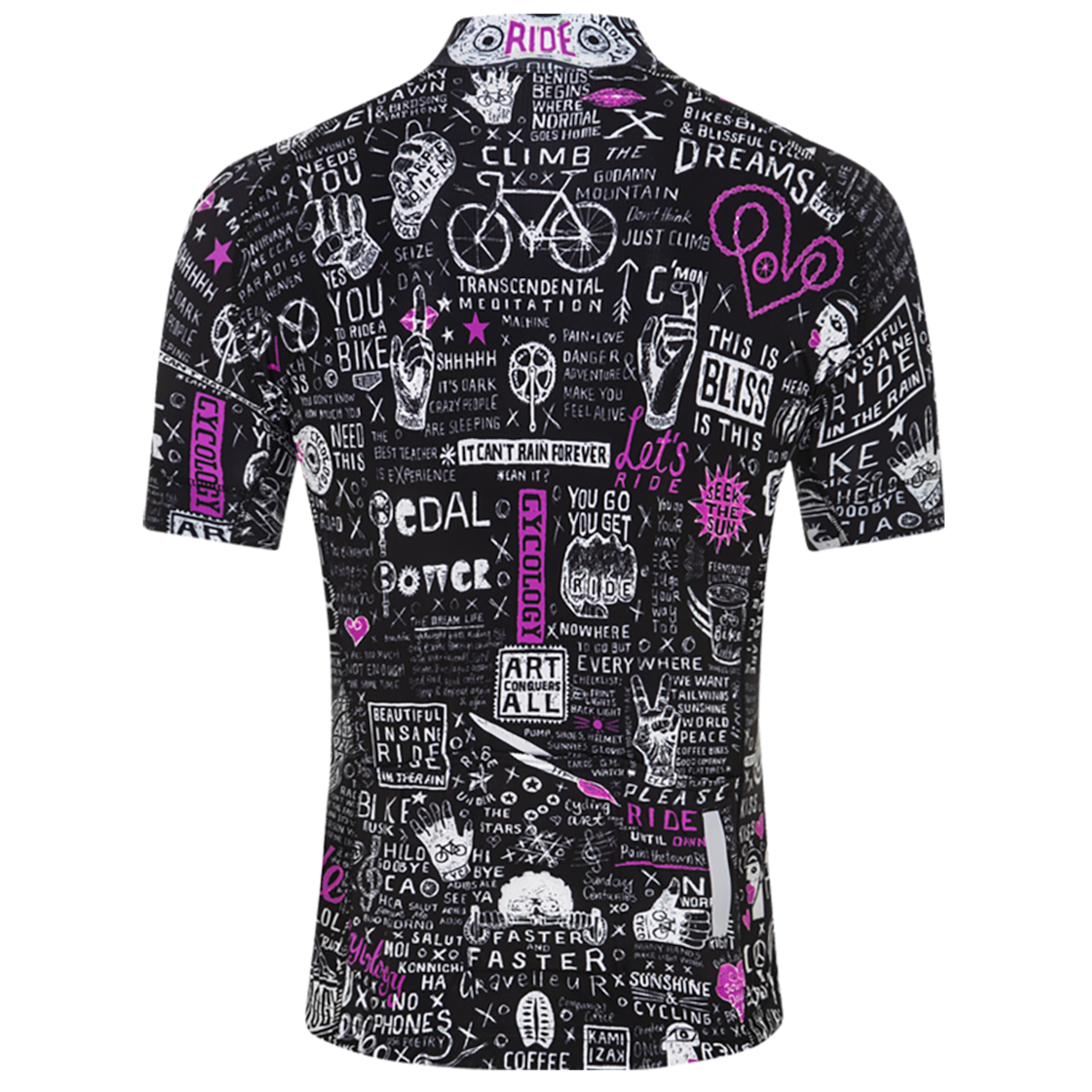 BIKE GRAFFITI MEN’S JERSEY Kurzarm Radtrikot