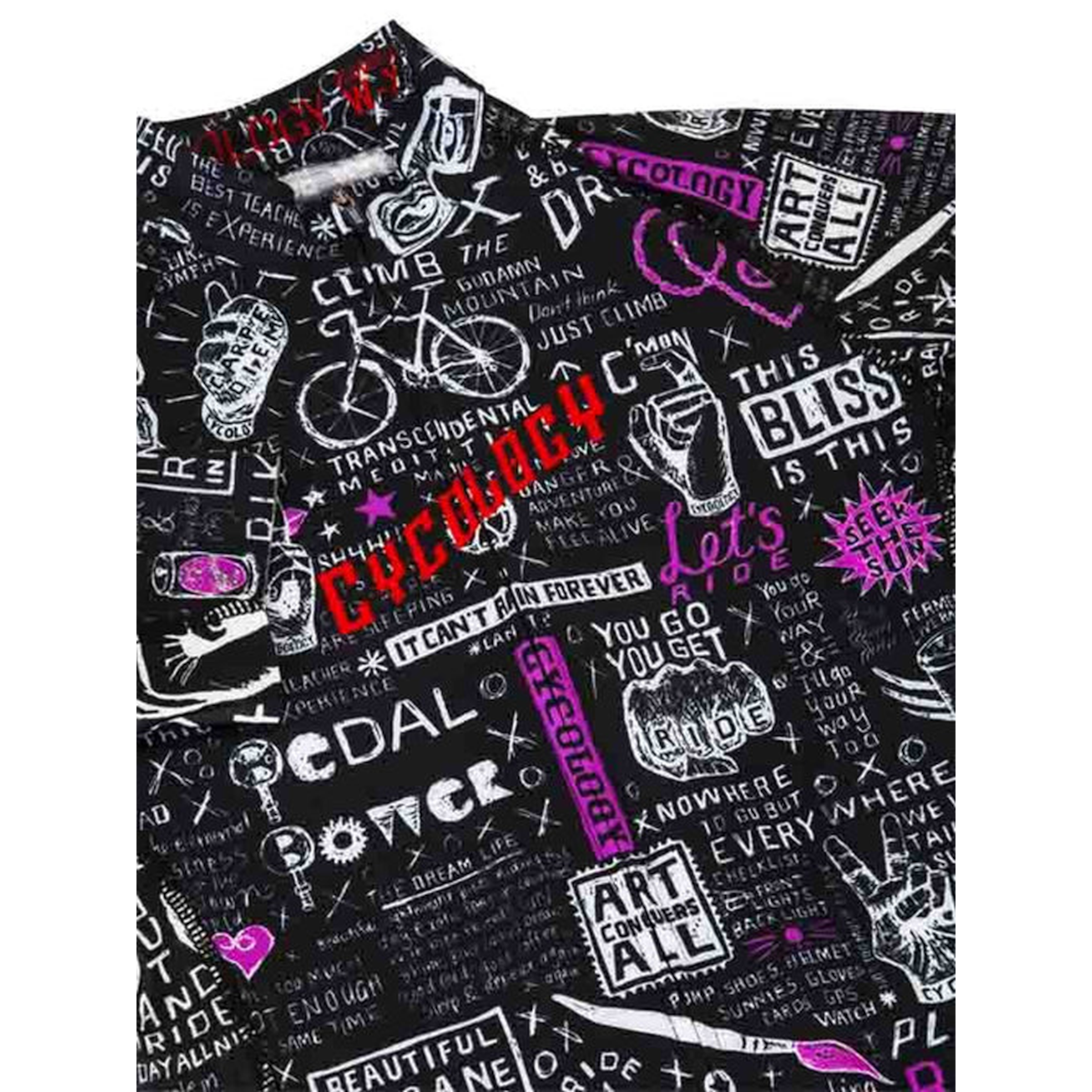BIKE GRAFFITI MEN’S JERSEY Kurzarm Radtrikot