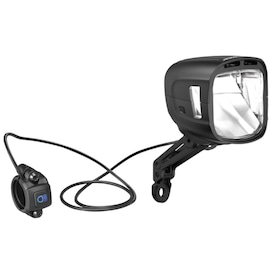 Lumotec IQ-XL Highbeam Dynamo Headlight with Daytime Running Light and High Beam