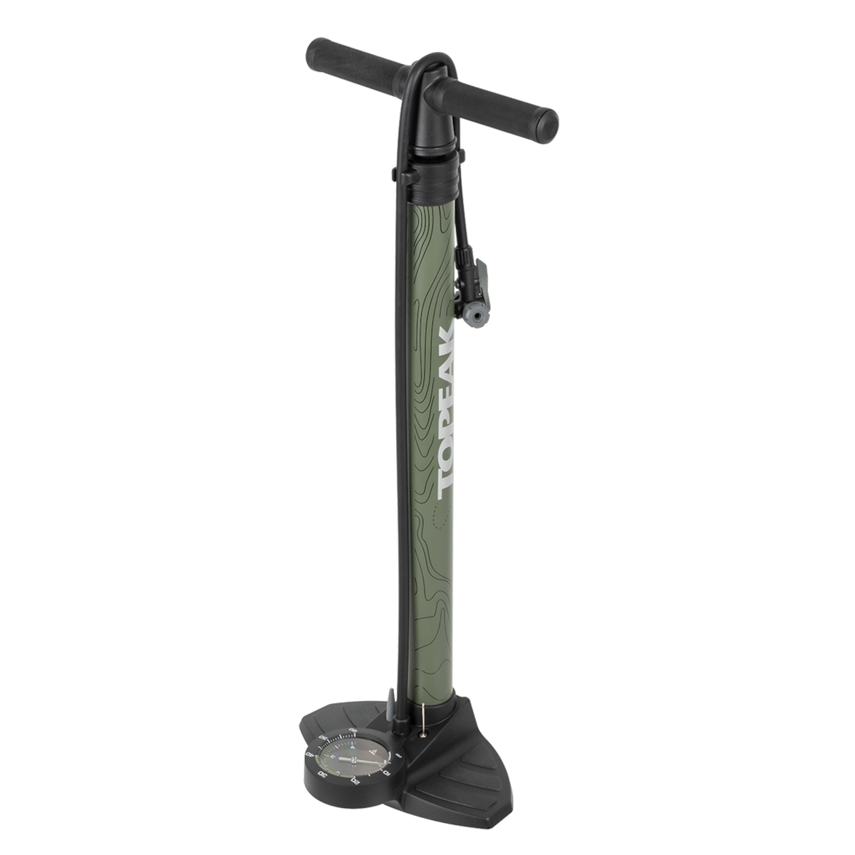 Topeak JoeBlow Mountain II Volumen-Standpumpe