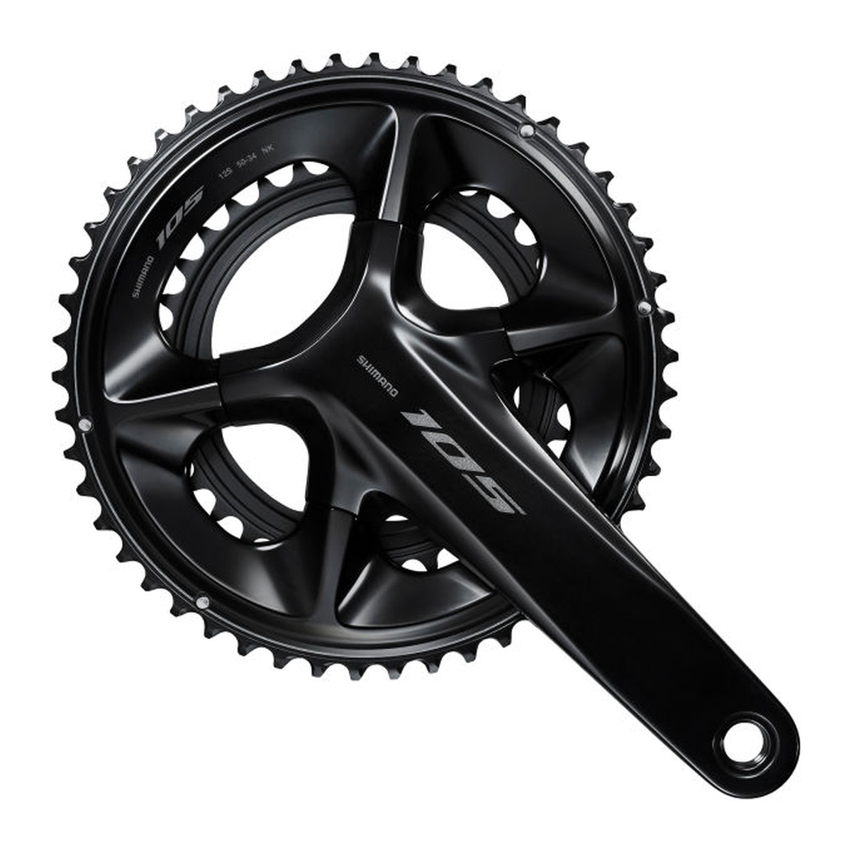SHIMANO 105 FC-R7100 Hollowtech II Kurbelgarnitur 2-/12-fach, 52-36 Zähne