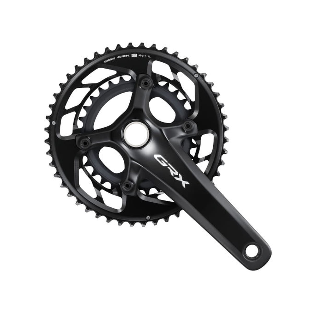 SHIMANO GRX FC-RX820-2 Hollowtech II Kurbel 2 x 12-fach, 31-48 Zähne