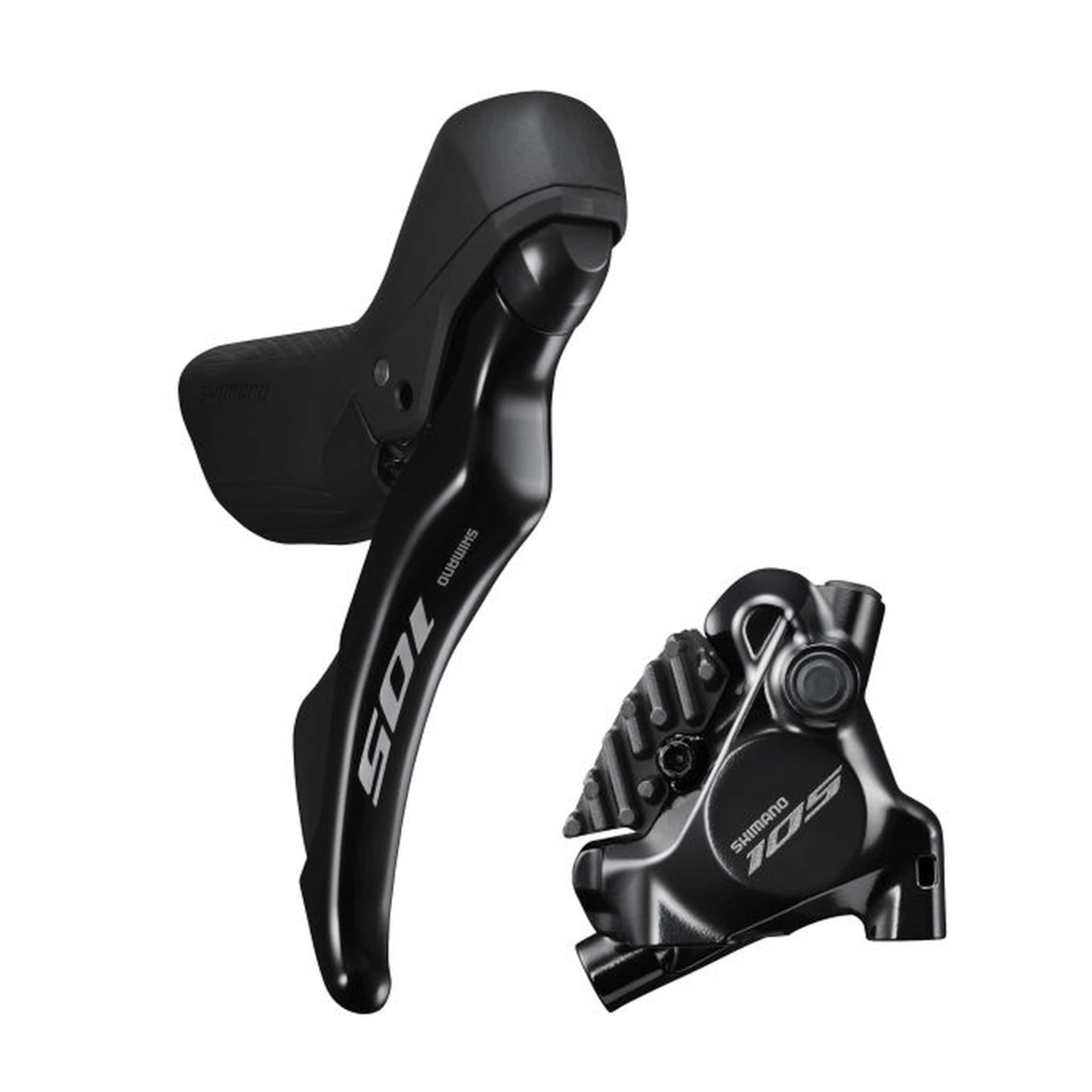 105 ST-R7120 Brake/Shift Lever Combination Double x 12-Speed with BR-R7170 Disc Brake (Front or Rear)