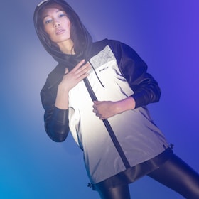 CROSS HILL JACKET FR reflecterend bodywarmer met capuchon