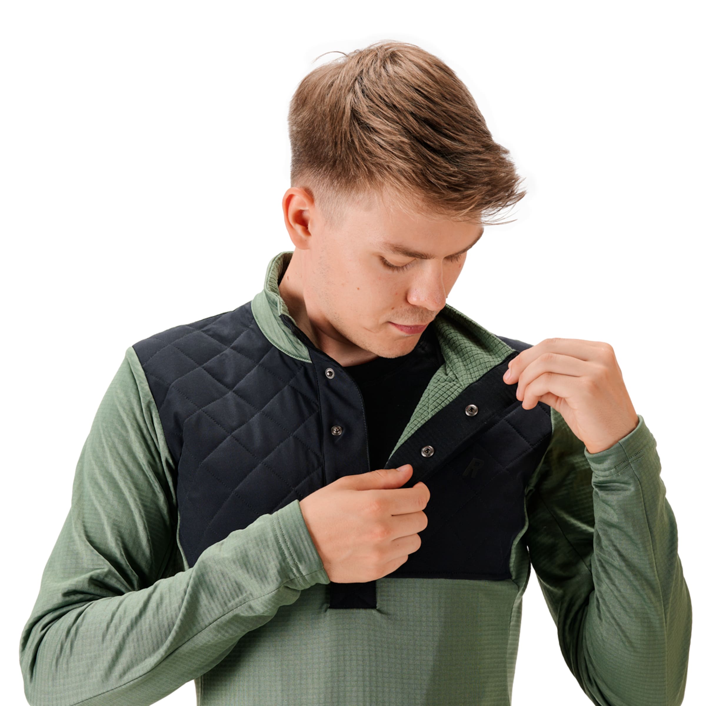 Adventure Grid Fleece Thermo Jersey LS Lang-sleeved Jersey