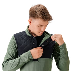 Adventure Grid Fleece Thermo Jersey LS Lang-sleeved Jersey