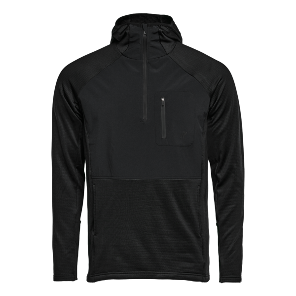 M Trail Grid Fleece Thermo Hoodie