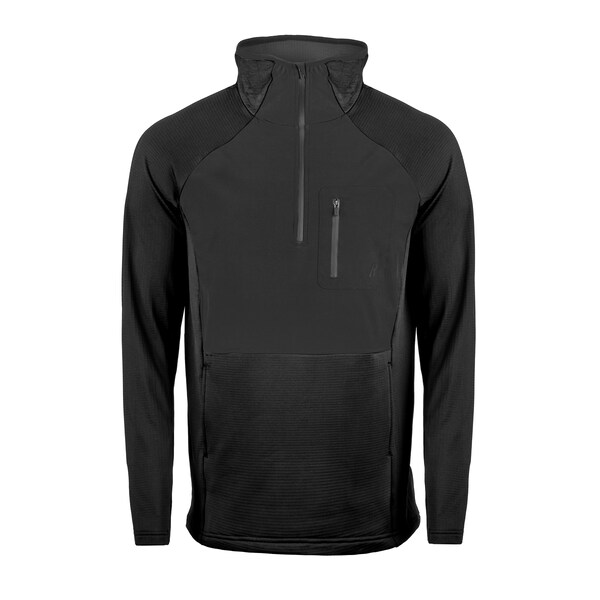 M Trail Grid Fleece Thermo Hoodie