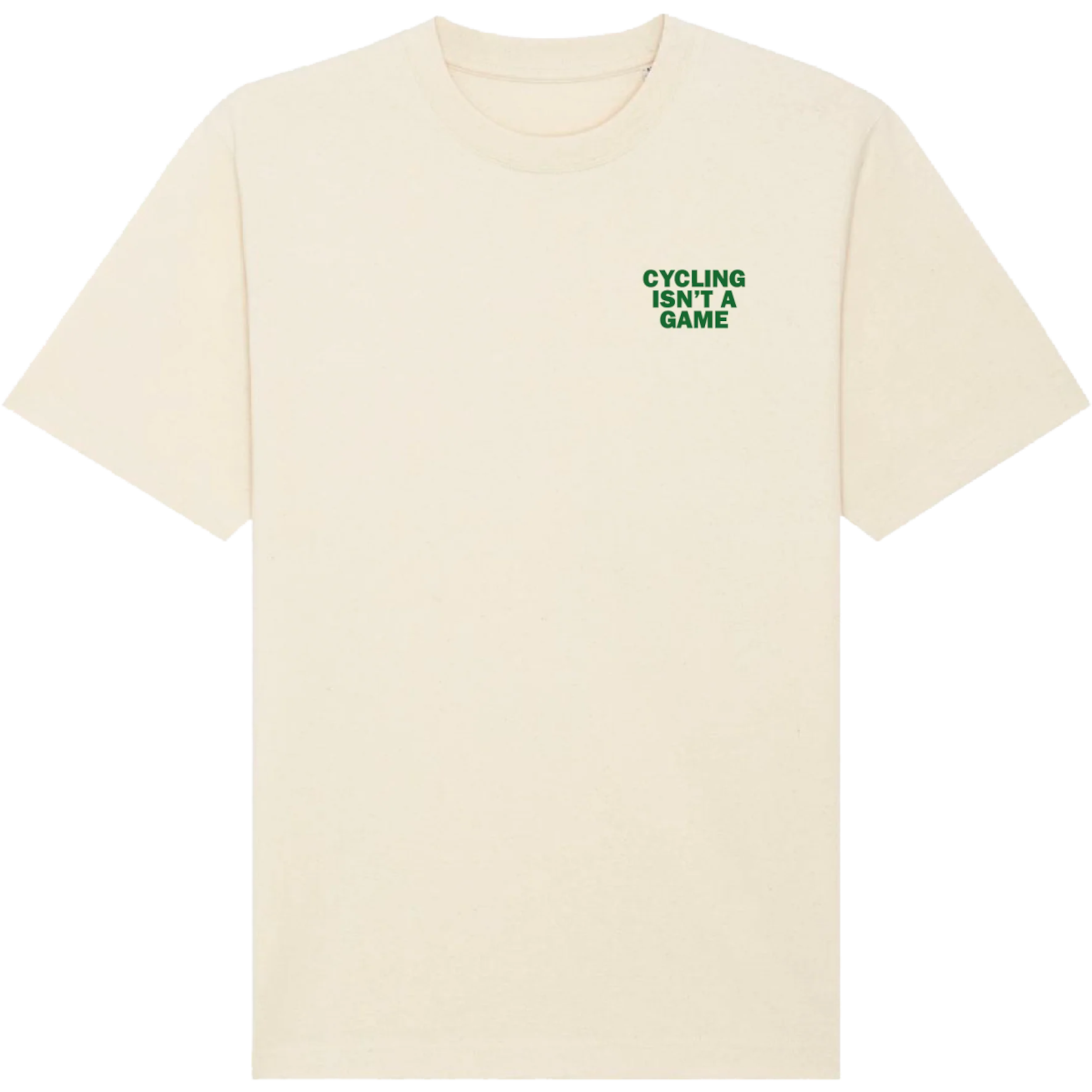 CYCLING ISN´T A GAME OVERSIZED SHIRT Fahrrad Shirt