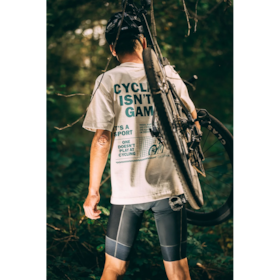 CYCLING ISN´T A GAME OVERSIZED SHIRT Fahrrad Shirt