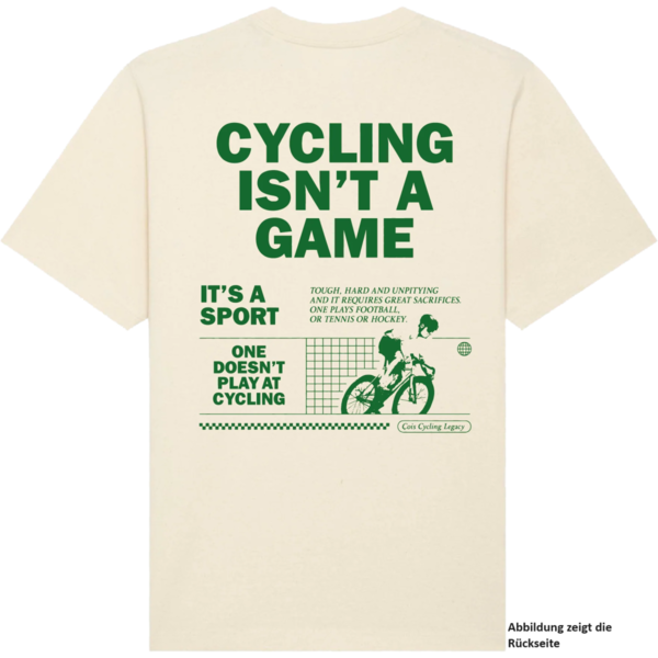 CYCLING ISN'T A GAME OVERSIZED SHIRT