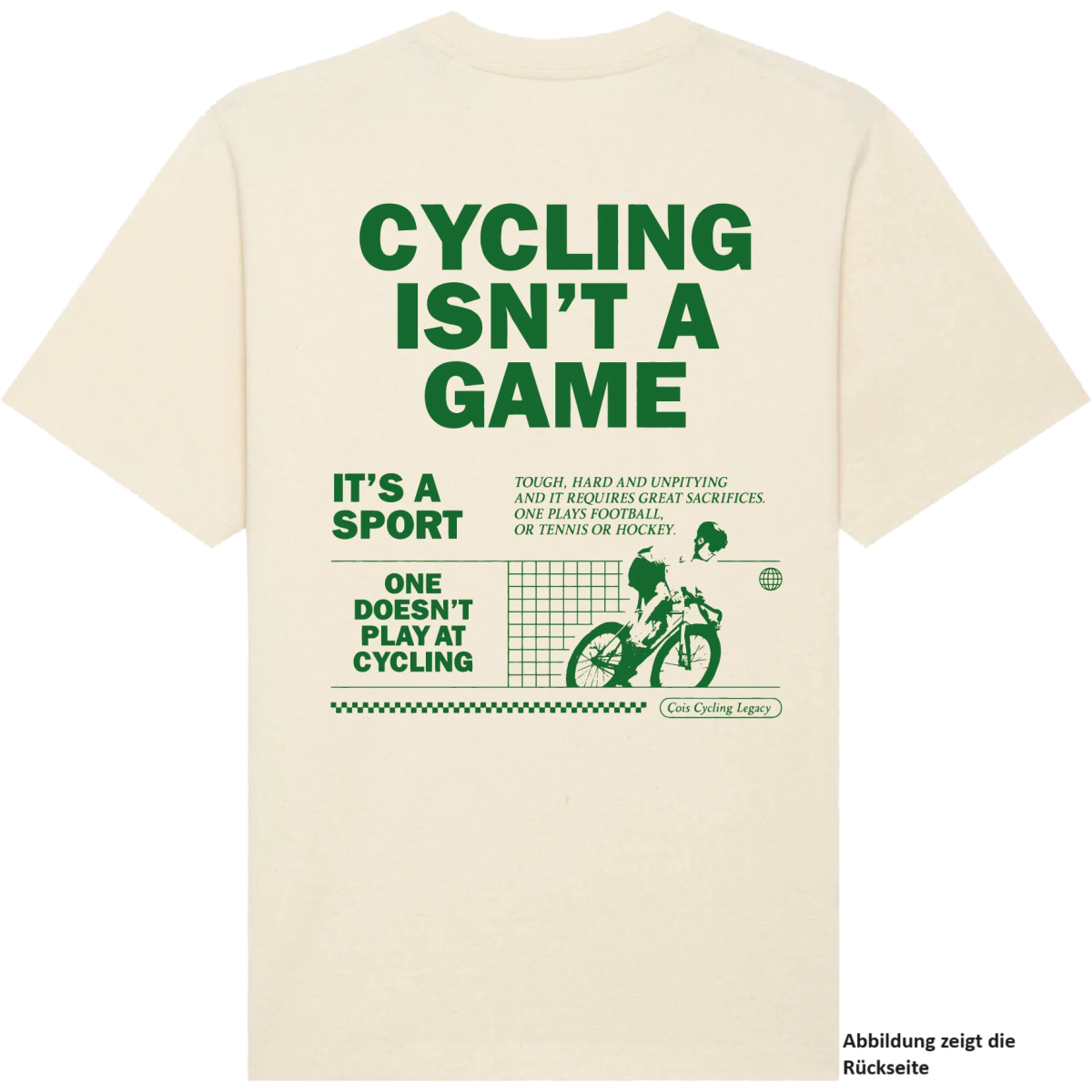 COIS Cycling CYCLING ISN´T A GAME OVERSIZED SHIRT Fahrrad Shirt