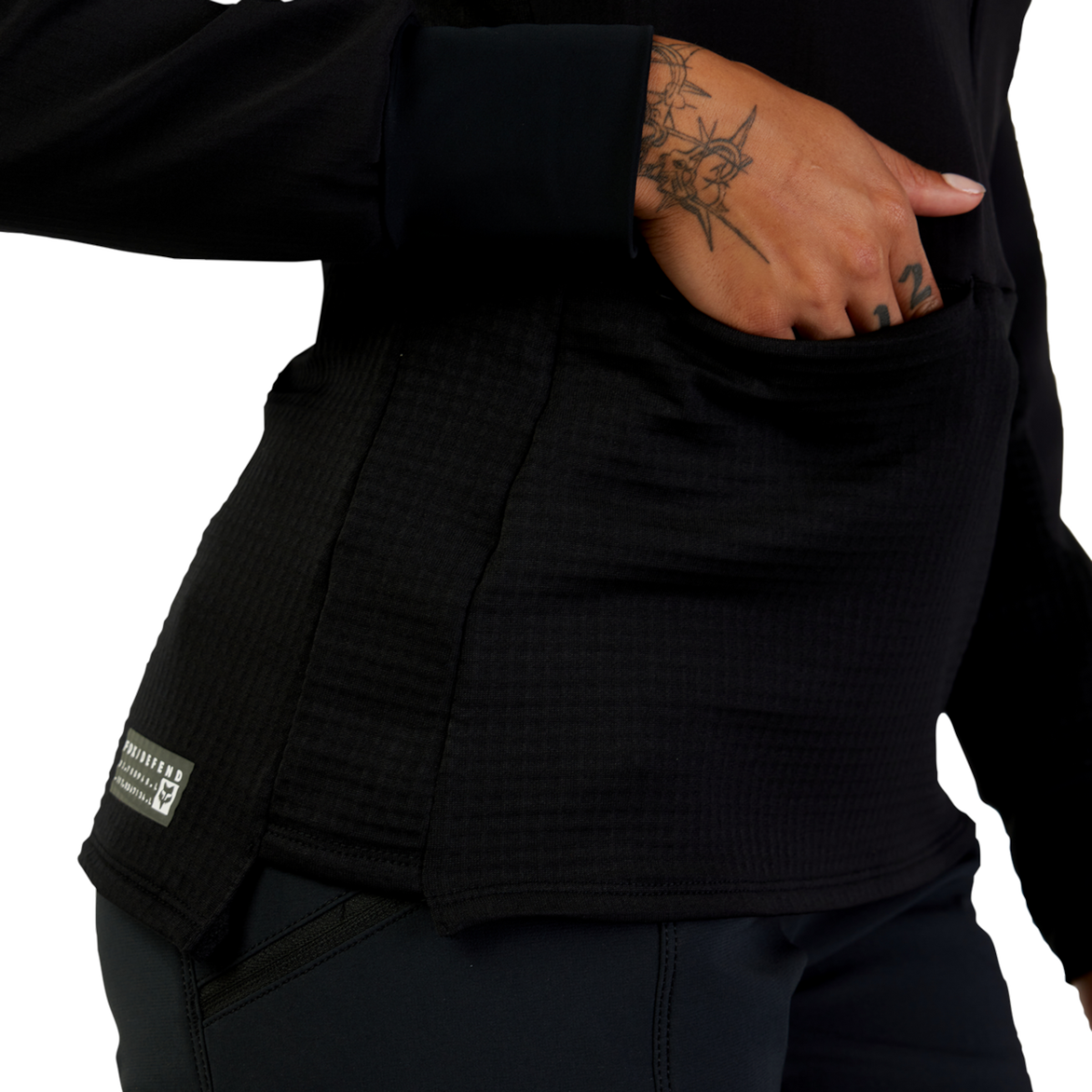 W DEFEND THERMAL HOODIE MTB-capuchontrui dames