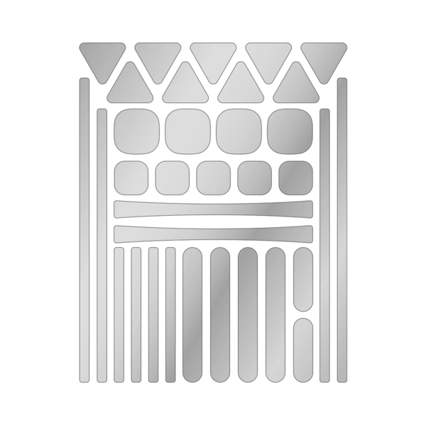 re:flex anywhere autocollants réfléchissants pour cadre et casque