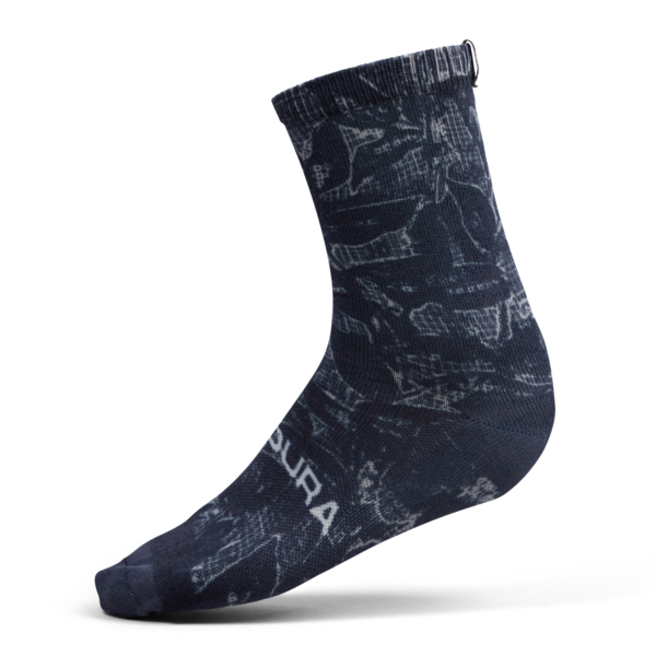 GRID FLORAL LTD PRINT SOCK chaussettes de vélo