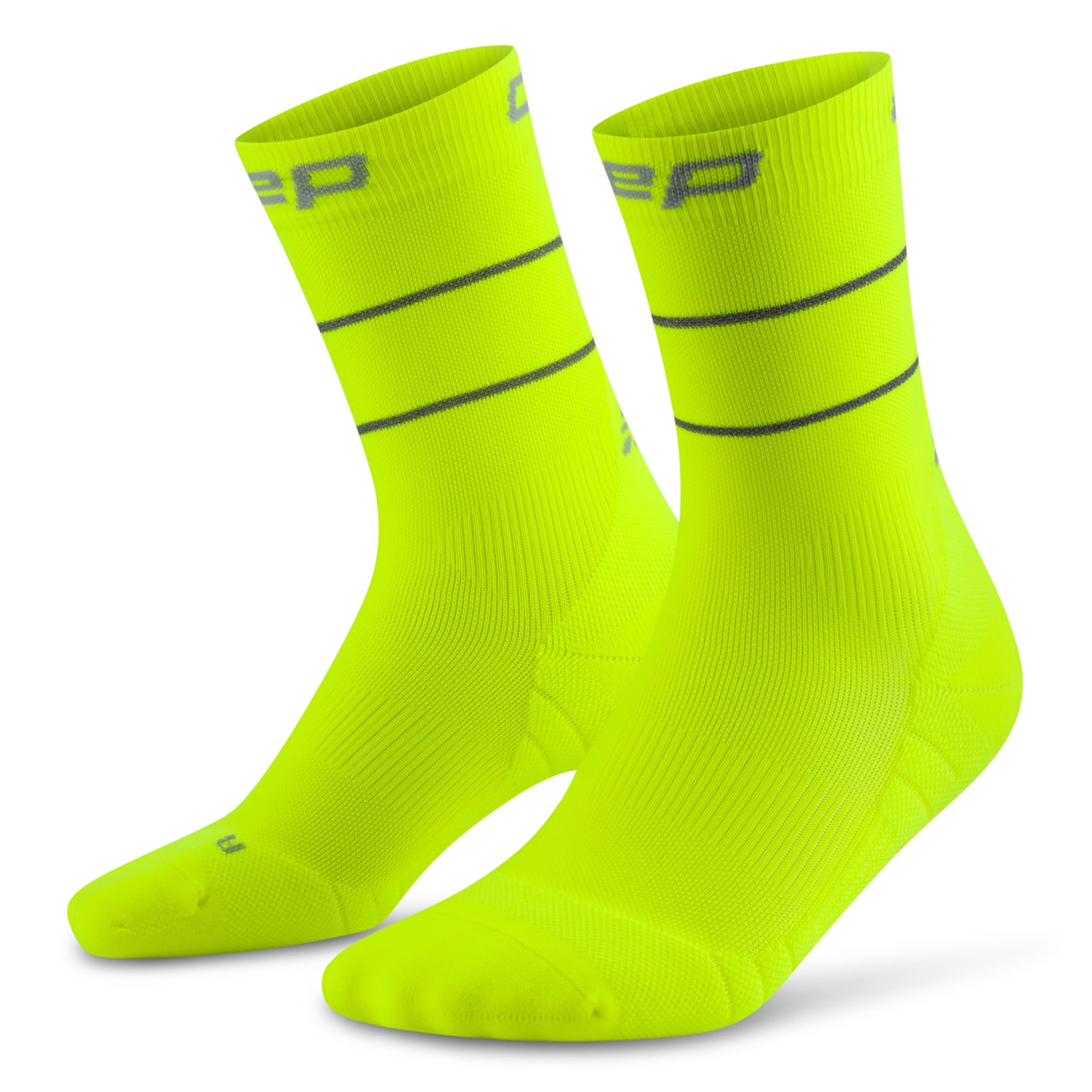 PRO RUN REFLECTIVE COMPRESSION SOCKS MID CUT 2.0 Compression Socks