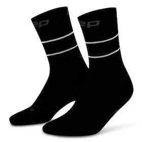 PRO RUN REFLECTIVE COMPRESSION SOCKS MID CUT 2.0 compressiesokken dames