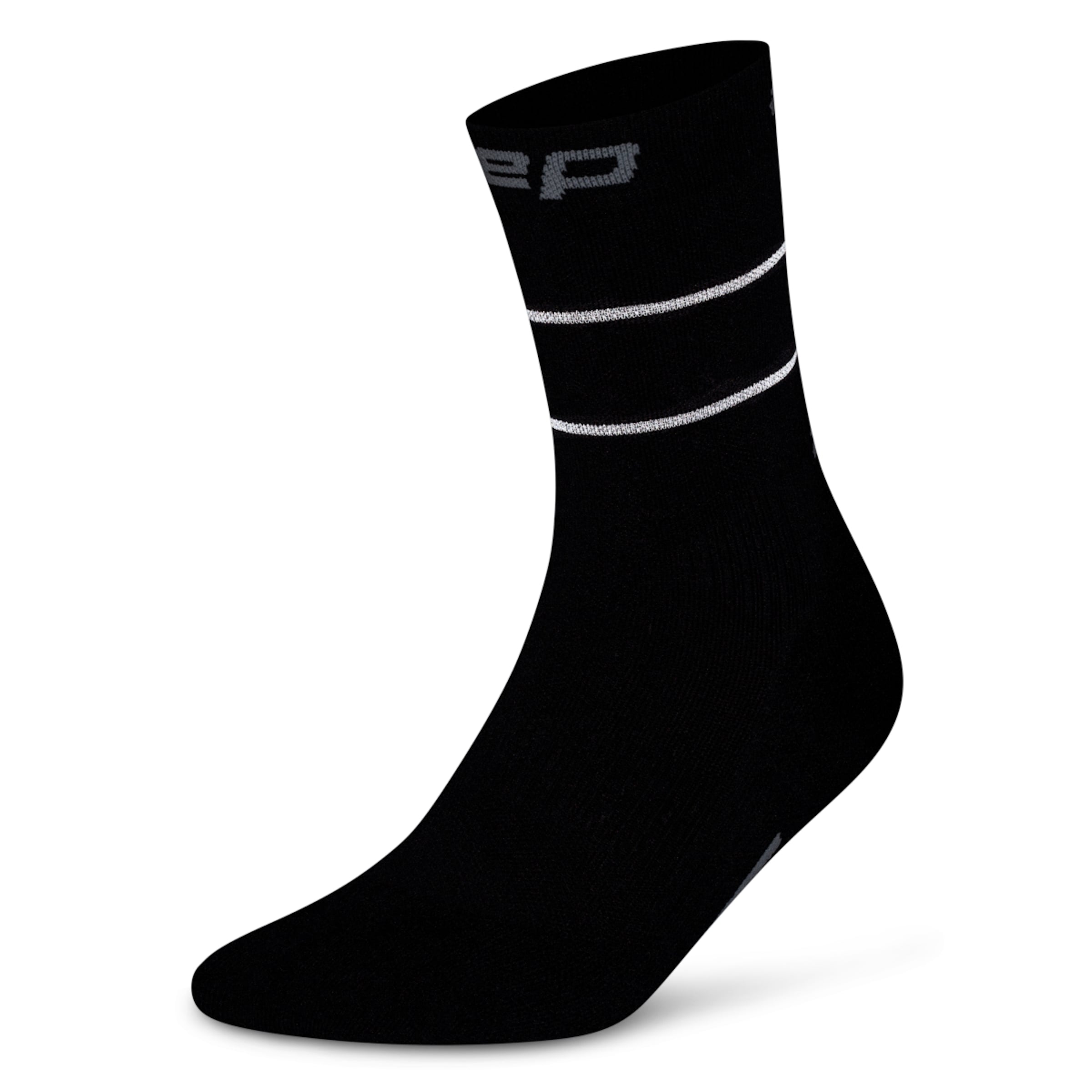 PRO RUN REFLECTIVE COMPRESSION SOCKS MID CUT 2.0 compressiesokken dames