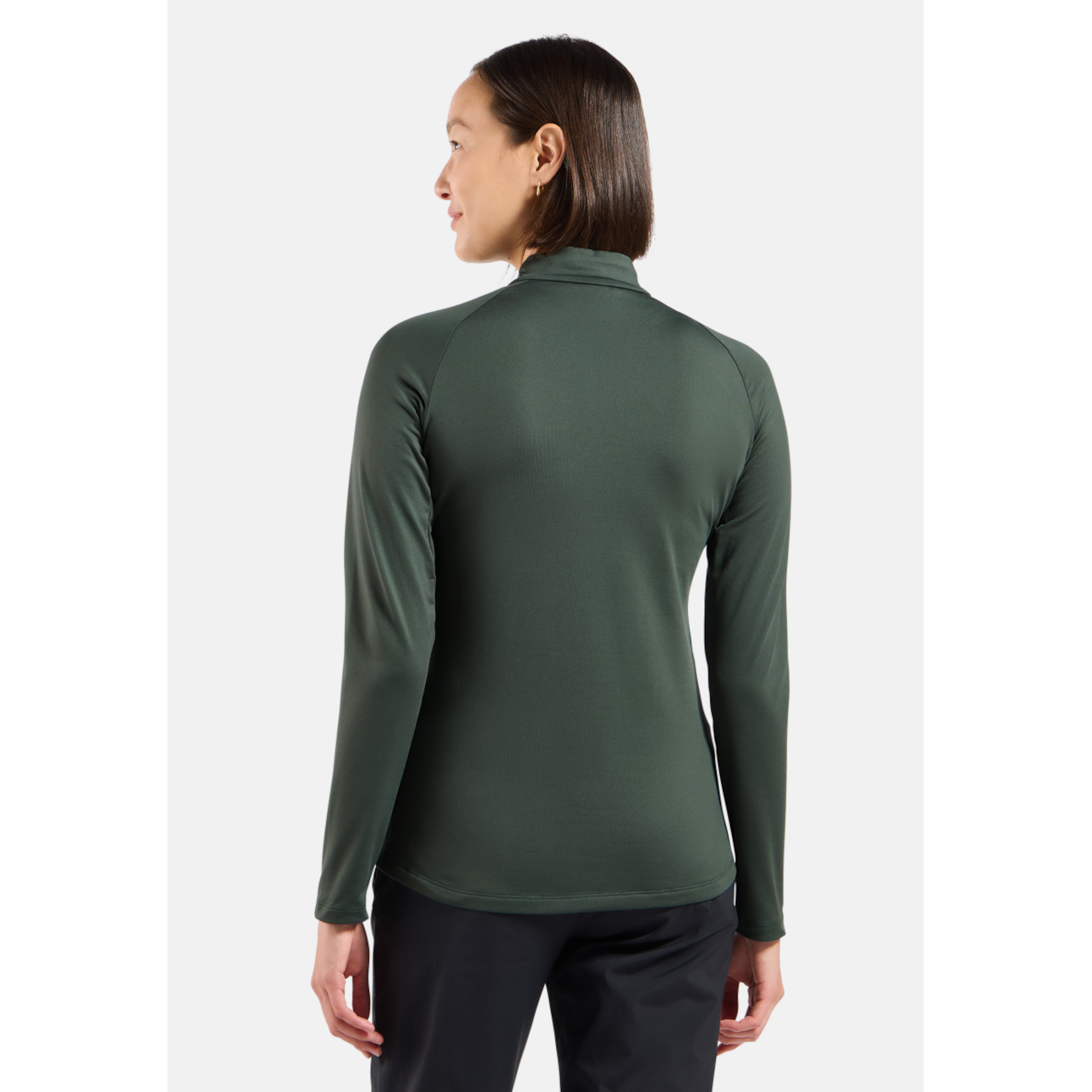 ESSENTIAL LIGHT Mid Layer 1/2 zip bikeshirt dames lange mouw