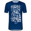 BIKE MATHS MEN'S TECHNICAL T-SHIRT t-shirt de vélo