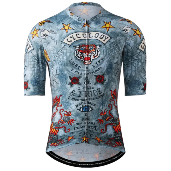 CITY OF ANGELS MEN'S REBORN JERSEY Short Sleeve Cycling Jersey