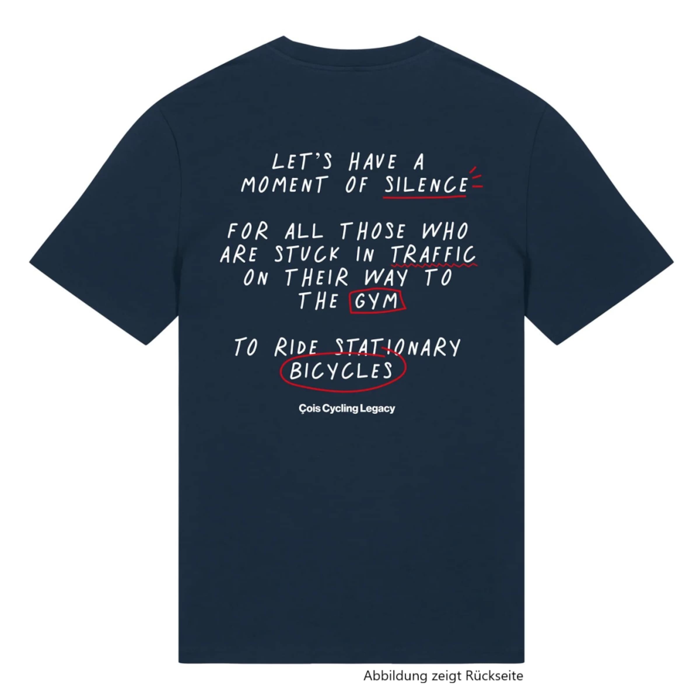 OUTSIDE IS FREE CYCLING T-SHIRT