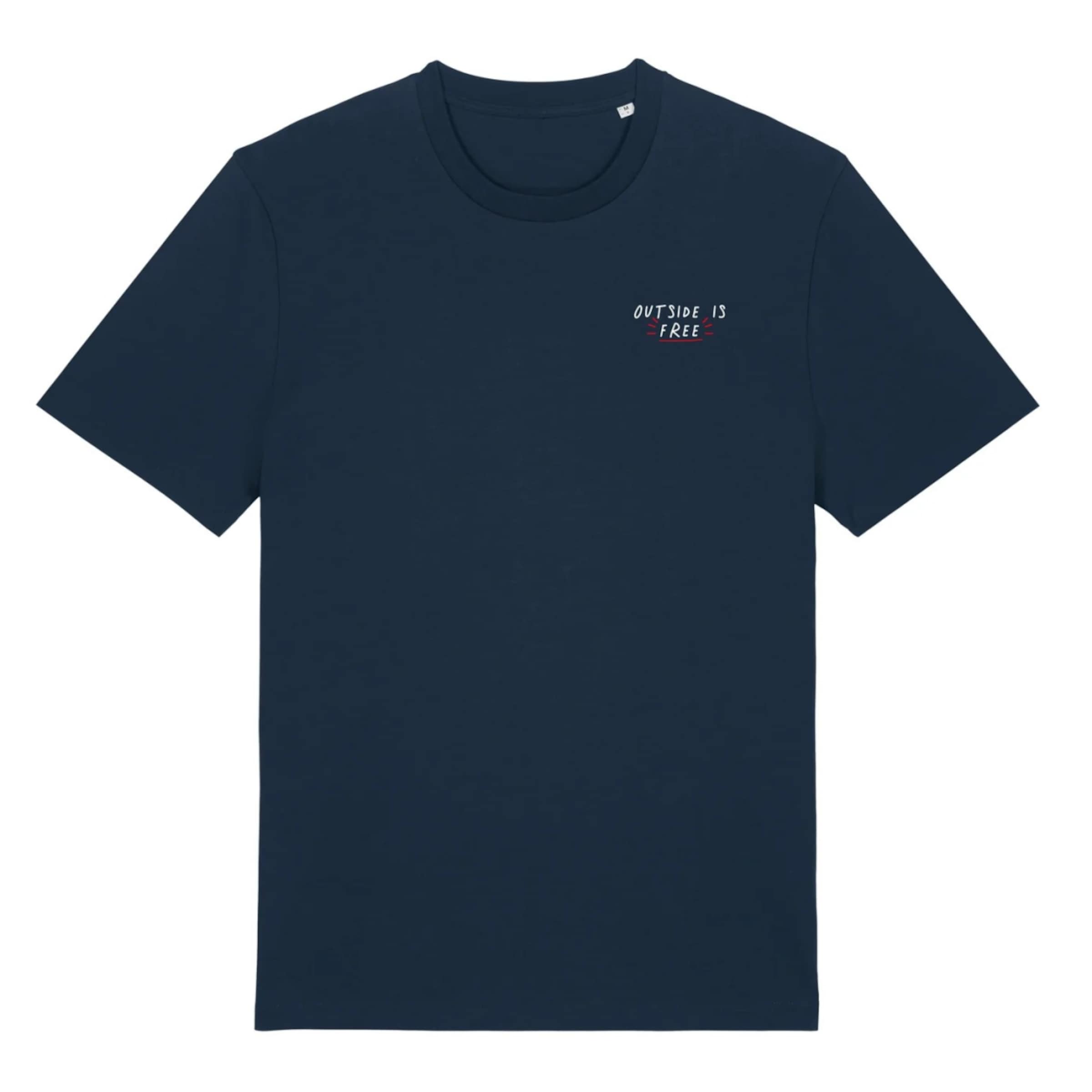 OUTSIDE IS FREE CYCLING T-SHIRT