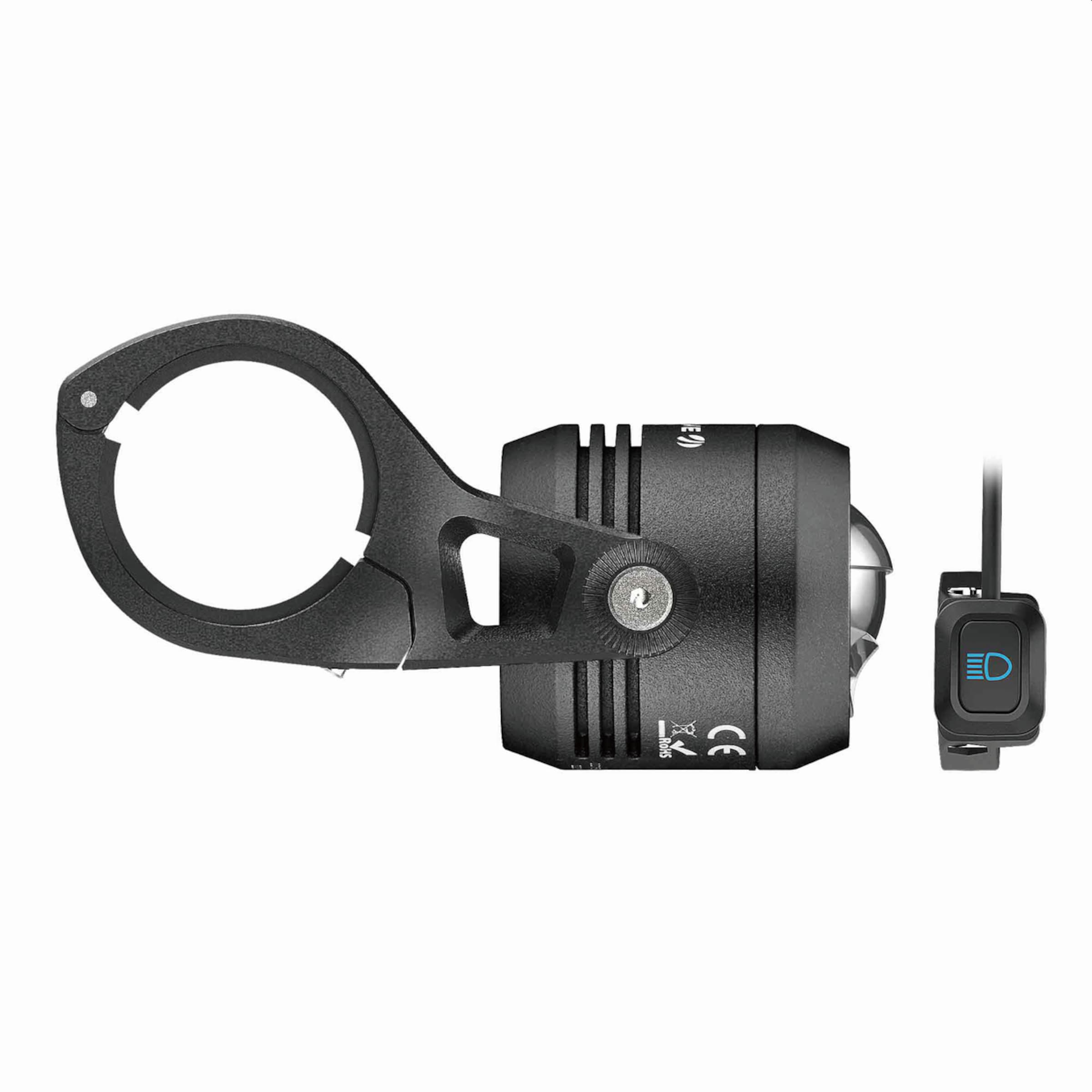 AC-210 E-Bike Frontscheinwerfer mit Fernlichtfunktion und Lenkerhalterung 