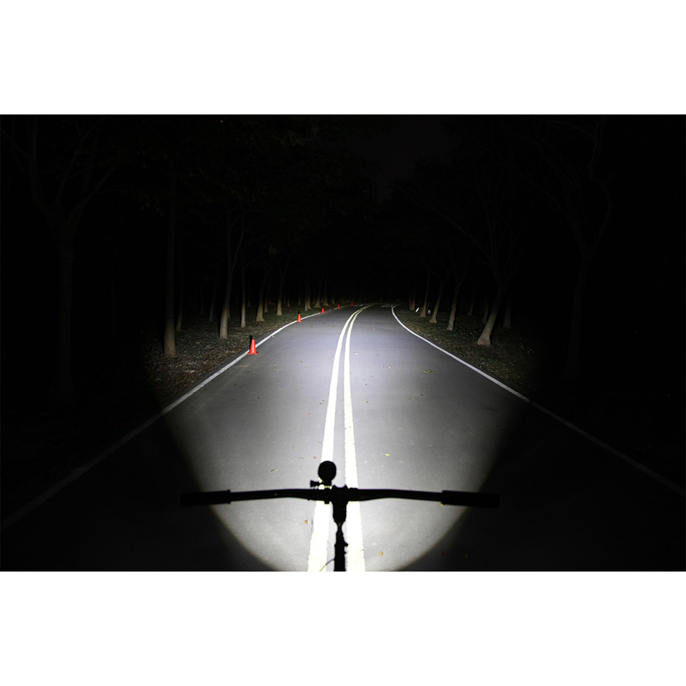 AC-210 E-Bike Frontscheinwerfer mit Fernlichtfunktion und Lenkerhalterung 