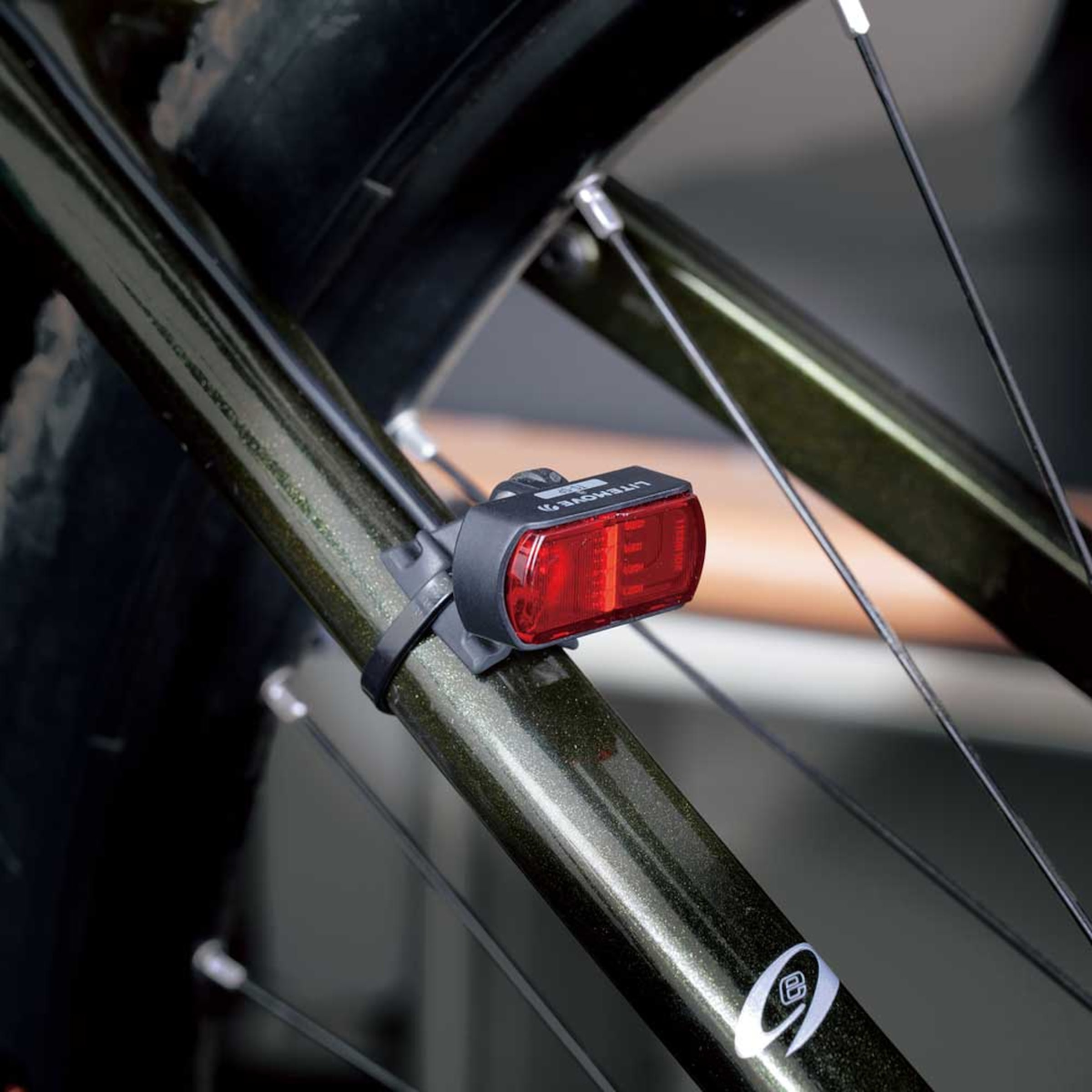 Rear Light Mount for Seat Post or Seat Stay Attachment