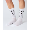 #CLASSIC TRIP BLACK HEARTS Cycling Socks