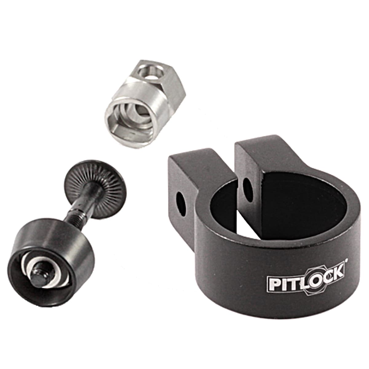 Pitlock Set 14 mit Sattelschelle zur Sattelstützen-Sicherung