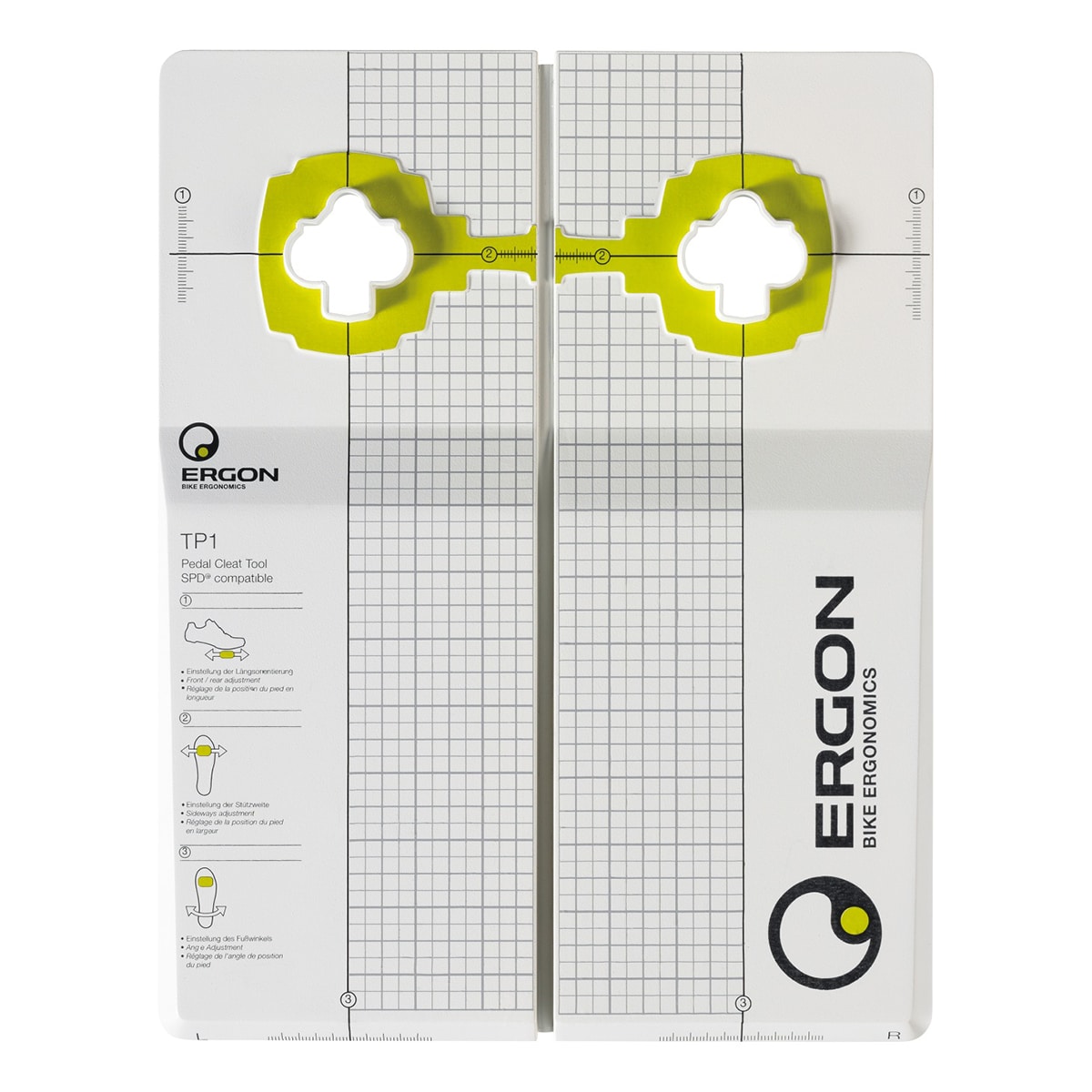 ERGON TP1 Pedal Cleat Tool SPD Schuhplatteneinstellhilfe