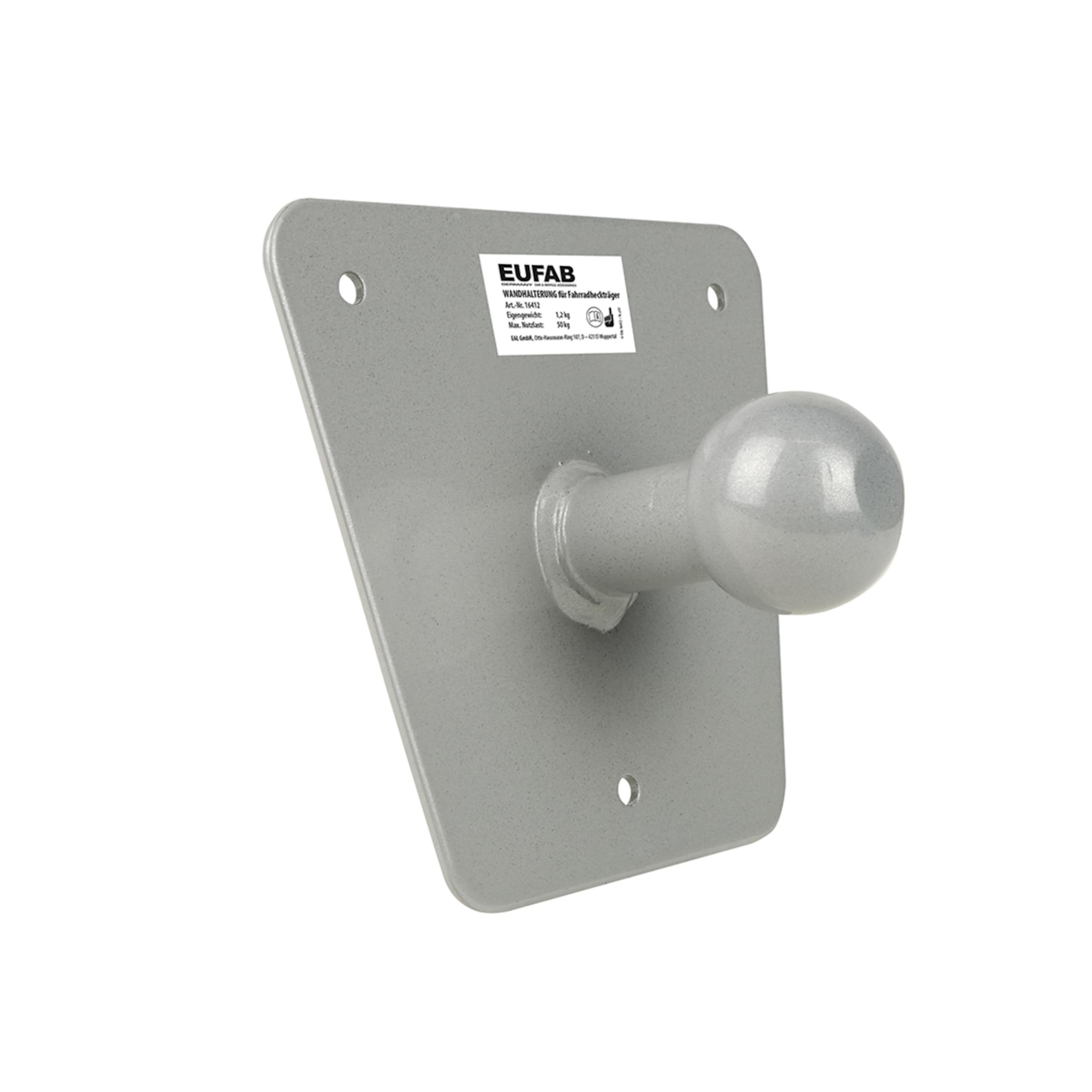 Wandhalter für Anhängekupplungsträger, kurz