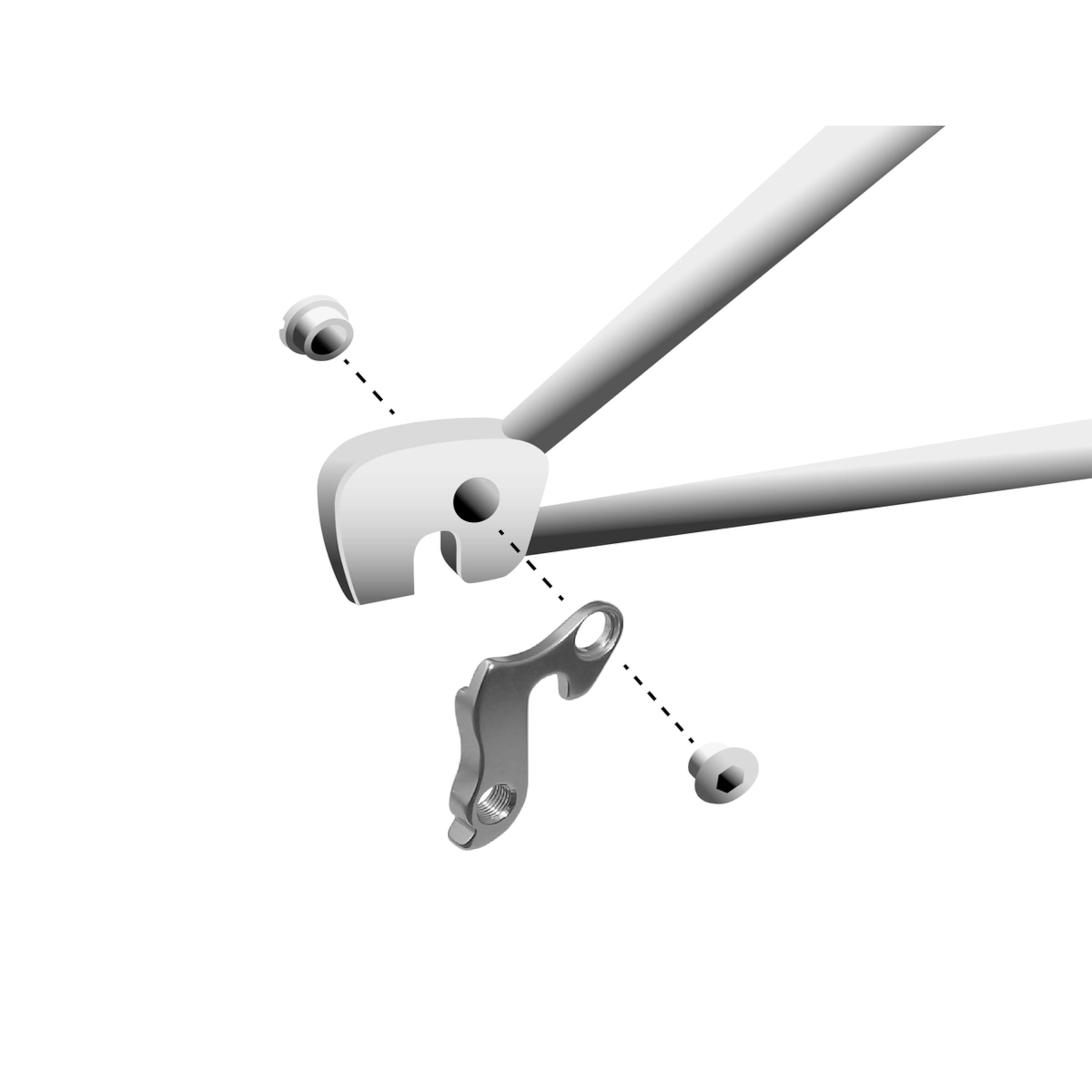 GH-011 Derailleur Hanger technically identical with ROSE Derailleur Hanger 08 