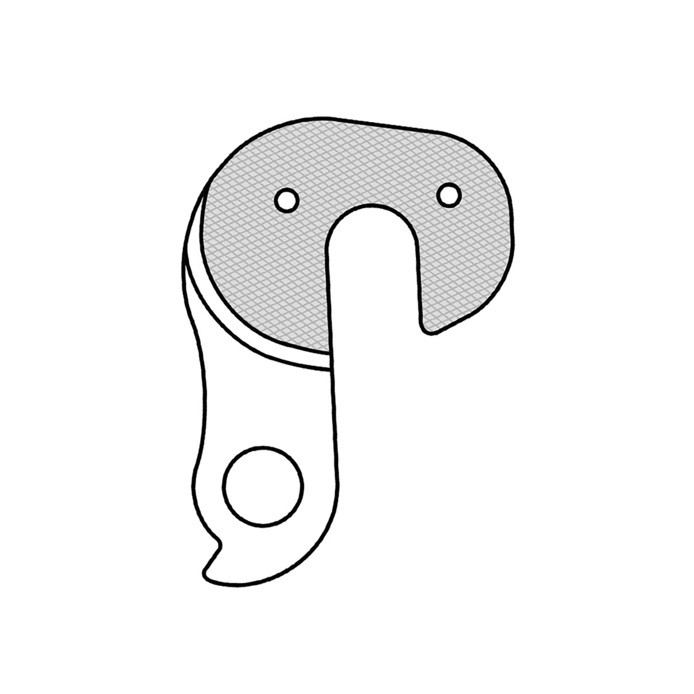 GH-038 derailleur hanger